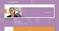 Desktop Screenshot of bevsironingservice.com